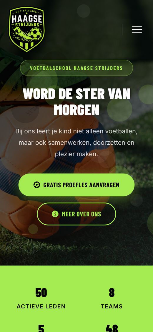Aftrap op de telefoon