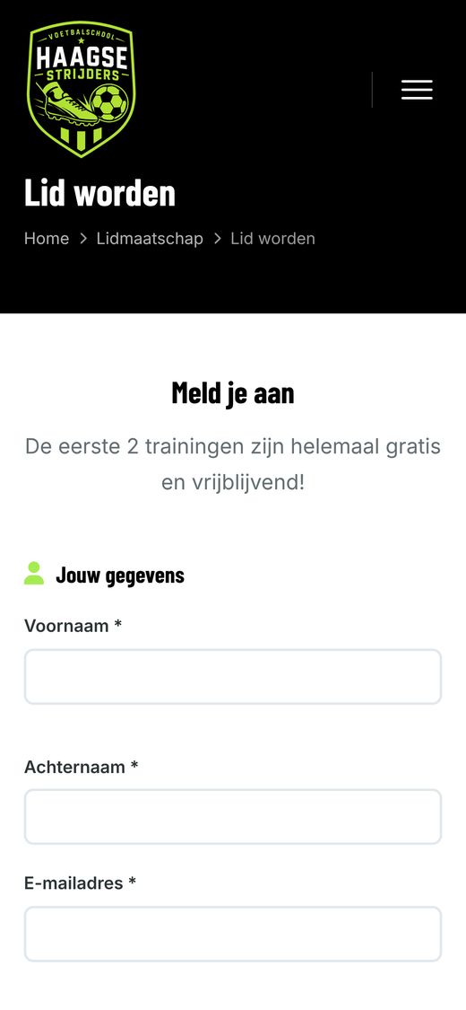 Goal op de telefoon