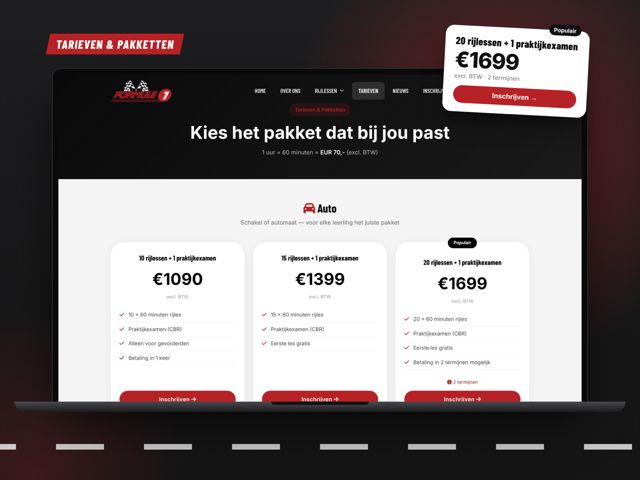 Rijschool Formule 1, foto 1